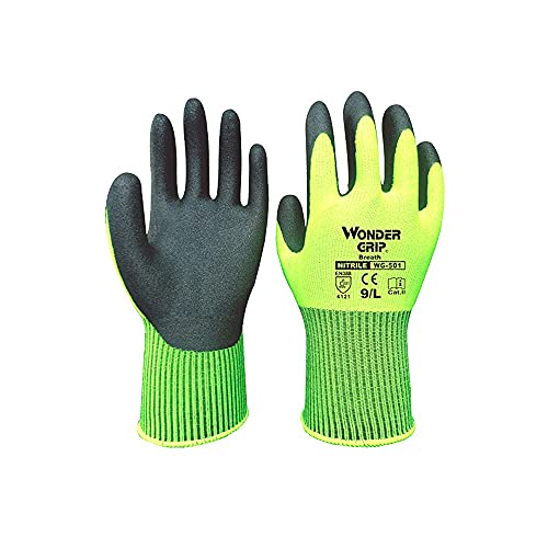 Guantes recubiertos de látex, antideslizantes de seguridad, guantes de trabajo, guantes resistentes al frío, forro polar, totalmente recubiertos de caucho de látex a prueba de agua, arena suave, palma