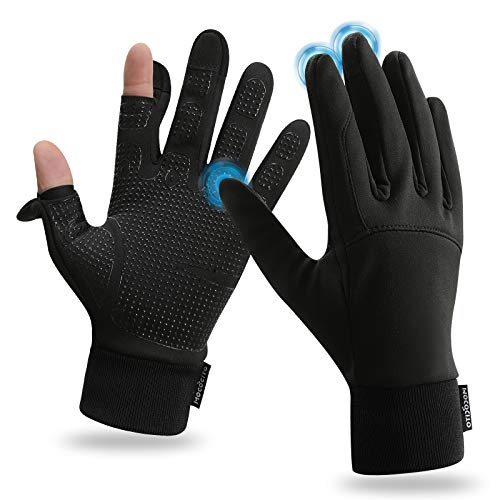 Guantes Running Pantalla Táctil MOCOCITO Guantes Invierno Otoño y Primavera Antideslizante para Hombre y Mujer Guantes Moto y Ciclismo Senderismo Viajes Carrera Ciclismo Forro de Guantes Esquí