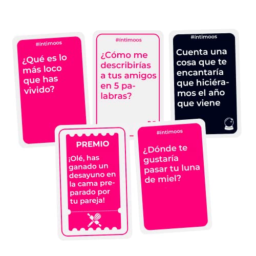 GUATAFAC ÍNTIMOOS - Juego Parejas - Juego de Pareja Más Vendido de España - para Vivir Momentos Inolvidables - Regalos Originales