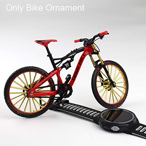 Guer Mini Bike Finger Bike, 1:10 Aleación de Zinc Miniatura Finger Mountain Riding Bike Toy, mi Producto está destinado a Mayores de 14 años y Mayores