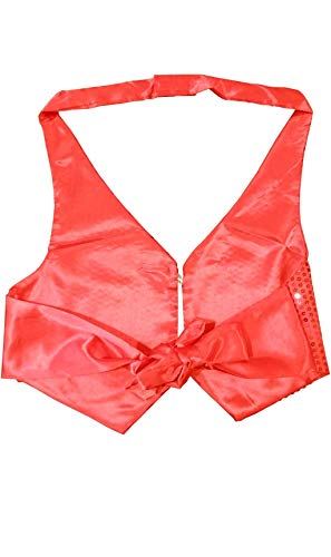 Guirca 17504 - Chaleco Lentej.Rojo para Mujer