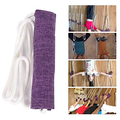 GXMZL Yoga Wall Rope - Cuerda de Pared de Entrenamiento Auxiliar de Yoga de 17 mm for Ejercicio al Aire Libre