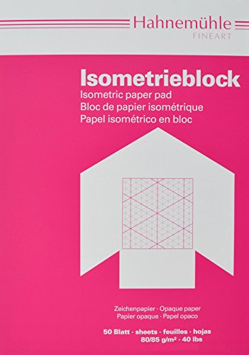 Hahnemühle 10662762 isometría bloque A3 raut