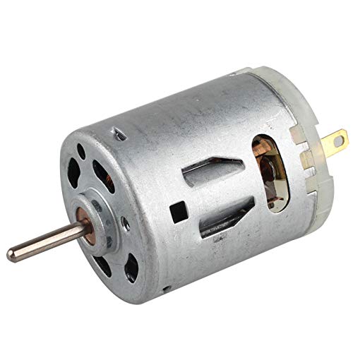 HALJIA DC 12V 12000RPM 365 Micro Motor Mini Magnético Pequeño Motor 365 para Smart Cars Secador de pelo DIY Juguetes