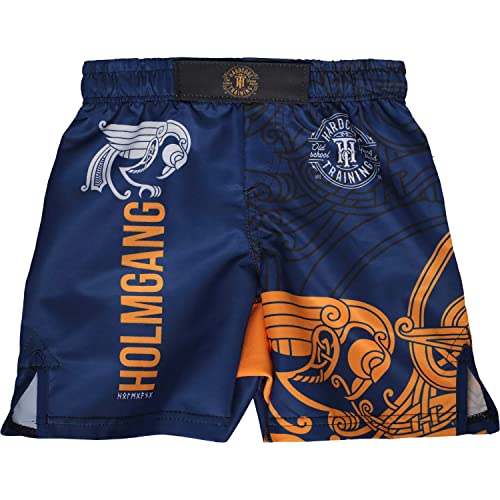 Hardcore Training Holmgang Boxing Shorts Kids Pantalones Cortos de Boxeo Ninos BJJ MMA Fitness Workout Ropa Deportiva