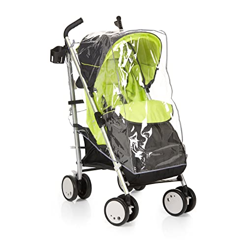 hauck Plastico Lluvia Silla Paseo Universal para Carritos de 3 o de 4 Ruedas, Protector de Lluvia para Carrito de Bebe con Ventilación, Impermeable, Duradero - Transparente