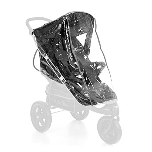 hauck Plastico Lluvia Silla Paseo Universal para Carritos de 3 o de 4 Ruedas, Protector de Lluvia para Carrito de Bebe con Ventilación, Impermeable, Duradero - Transparente