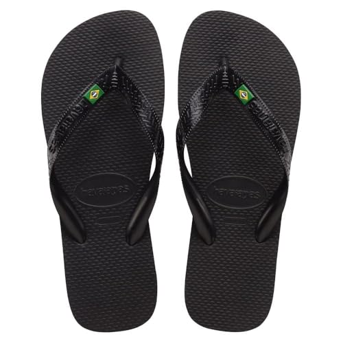 Havaianas Havaianas Brasil, Chanclas Unisex adulto, Negro, 41/42 EU