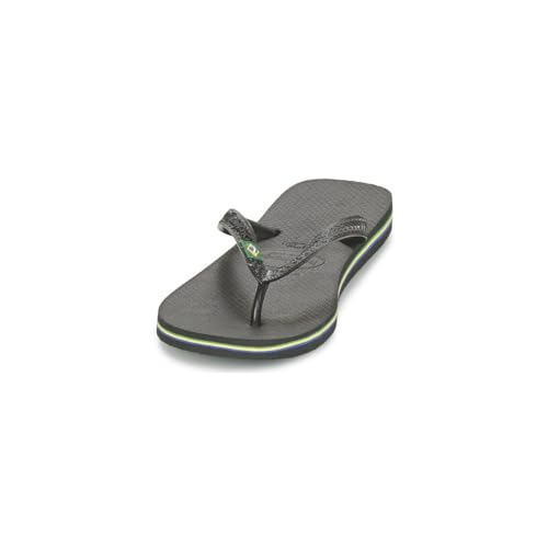 Havaianas Havaianas Brasil, Chanclas Unisex adulto, Negro, 41/42 EU