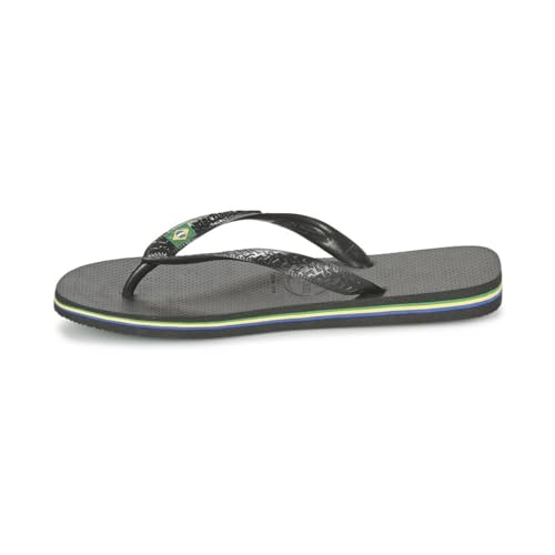 Havaianas Havaianas Brasil, Chanclas Unisex adulto, Negro, 41/42 EU