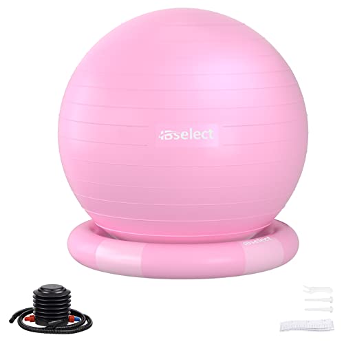 HBselect Balones de Ejercicio Fitness Pelota Pilates Embarazadas Bola de Equilibrio Fitness para Gimnasio Yoga