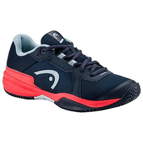 Head Sprint 3.5 Junior, Tenis Unisex niños, Blueberry/Coral, 33.5