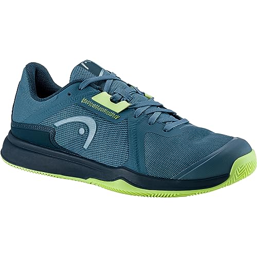 Head Zapatillas de Tenis para Hombre Sprint Team 3.5 Clay Azul, Gimnasia, Blue/Light Green, 42 EU