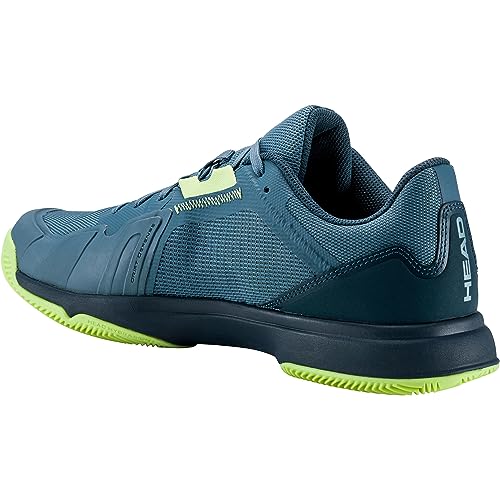 Head Zapatillas de Tenis para Hombre Sprint Team 3.5 Clay Azul, Gimnasia, Blue/Light Green, 42 EU