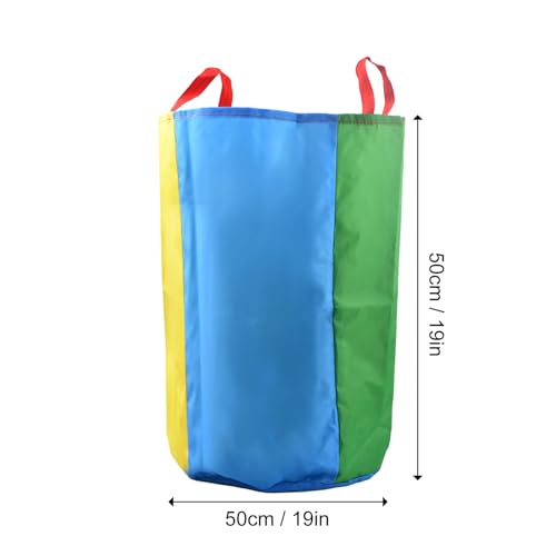 heavenlife 4 Piezas Bolsa de Carrera de Sacos, Bolsas de Salto de Carrera Resistentes Y Duraderas, Carreras Sacos para Adultos, Bolsas De Saco De Papa, Juegos Fiesta cumpleaños para niños Juegos (S)