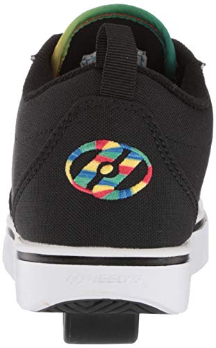 Heelys, Zapatillas de Deporte, Black/Rainbow Cursive, 33 EU