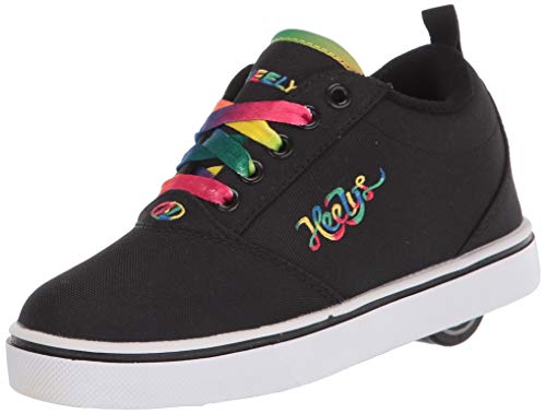 Heelys, Zapatillas de Deporte, Black/Rainbow Cursive, 33 EU