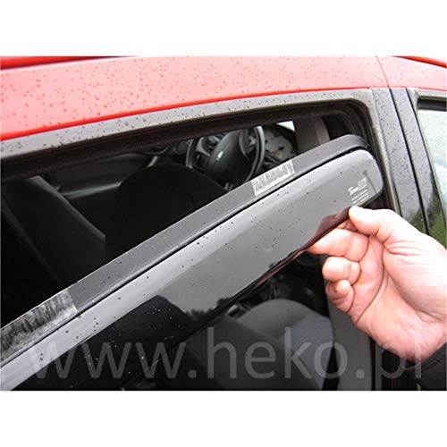 HEKO-28221 - Deflectores de viento para ventanas laterales SEAT TOLEDO II /LEON - 4d 1999r.-2005r. (+OT)