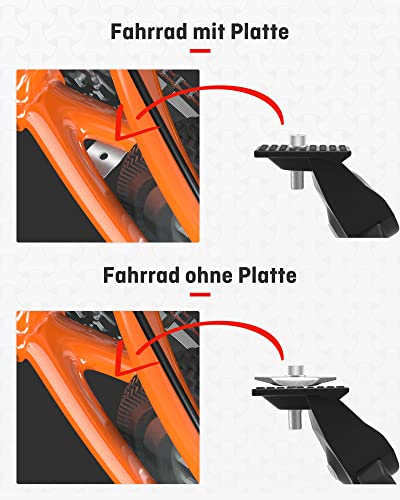 HENMI Caballete Bicicleta 24-29 Pulgadas, Pata Cabra Bicicleta Altura Ajustable Lateral para Bicicleta Eléctrica, Bicicleta de Montaña, Bicicleta de Ciudad