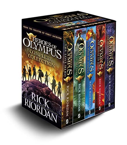 Heroes of Olympus Complete Collection (5 Book Slipcase)