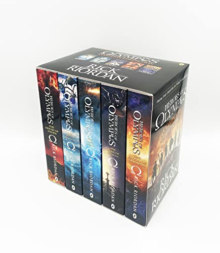 Heroes of Olympus Complete Collection (5 Book Slipcase)