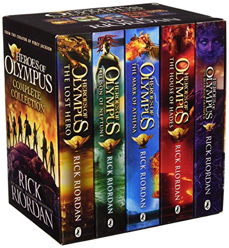 Heroes of Olympus x5 shrinkwrap set