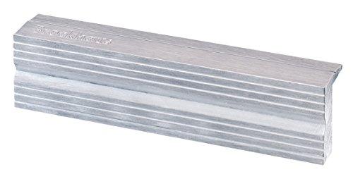 Heuer Mordazas de tornillo de banco 110180 (mordazas de protección en ángulo derecho; paralelo; imanes especiales integrados; apto para tornillo de banco de 180 mm; material: aluminio).