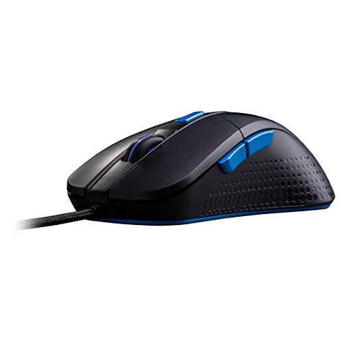 Hiditec | Ratón Gaming Alámbrico ESUS - Sensor AVAGO A5050 Profesional - 2.800 dpi | Tecnología Gamer OMRON | para Ordenador PC| Fabricante Español | Incluye Garantía de 2 años