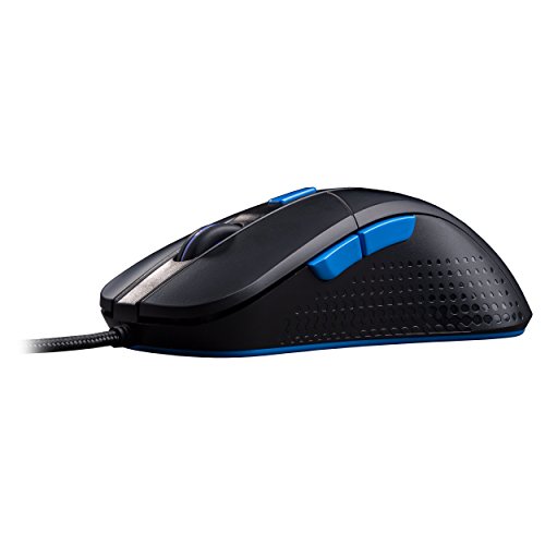 Hiditec | Ratón Gaming Alámbrico ESUS - Sensor AVAGO A5050 Profesional - 2.800 dpi | Tecnología Gamer OMRON | para Ordenador PC| Fabricante Español | Incluye Garantía de 2 años