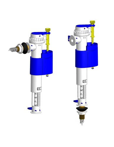 Hidrotecnoagua accesorios wc - Grifo cisterna t-469 alimentación vh dual