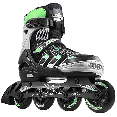 Hikole Patines en línea de Nivel básico para Hombres y Mujeres, Patines Baratos con rodamientos de Bolas ABEC-7