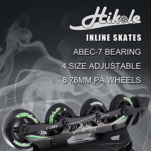 Hikole Patines en línea de Nivel básico para Hombres y Mujeres, Patines Baratos con rodamientos de Bolas ABEC-7