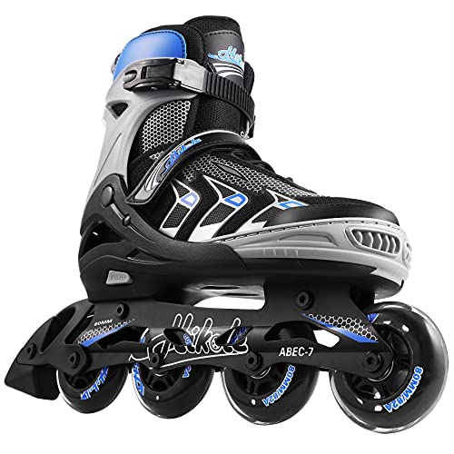 Hikole Patines en línea Outdoor para Hombres y Adolescentes, Patines en línea para Principiantes con Ruedas de PU