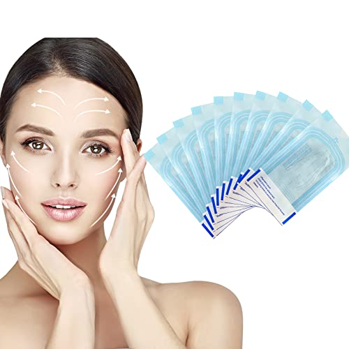 Hilo de Seda de Colágeno, Hilo de Proteína Soluble, 120pcs Hilo de Colágeno para Face Lifting, Promover la Absorción de Esencia Facial, Reduce las Arrugas (10 Pack)