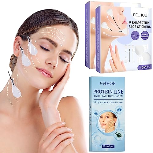 Hilos Tensores Faciales 180pcs Hilo Tensor Facial Invisible Hilos Tensores Faciales Reabsorbentes Tensores Face Tape Parches Efecto Lifting Hilo Tensor Facial Invisible Hilo De Seda De Colágeno