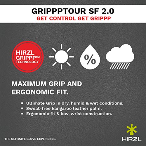 HIRZL Guantes GRIPPP Tour SF 20 Black XXL  11 Accesorios y recambios bicis, Unisex-Adult, Negro