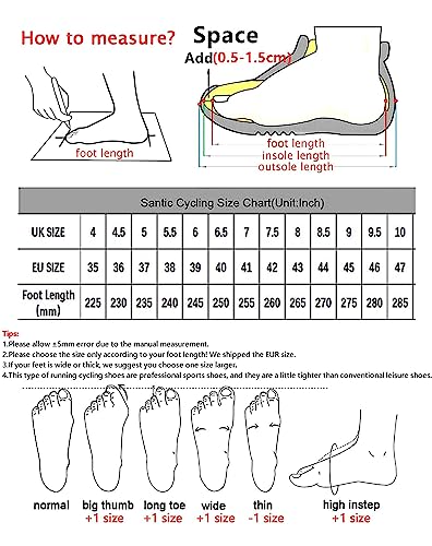 Hixingo Zapatilla de Ciclismo Hombre, Mujer Graffiti Colorido Impresión Zapatos Bicicleta de Montaña Exterior MTB Compatibles con SPD Lock System, Zapatillas de Ciclismo Unisex Adulto