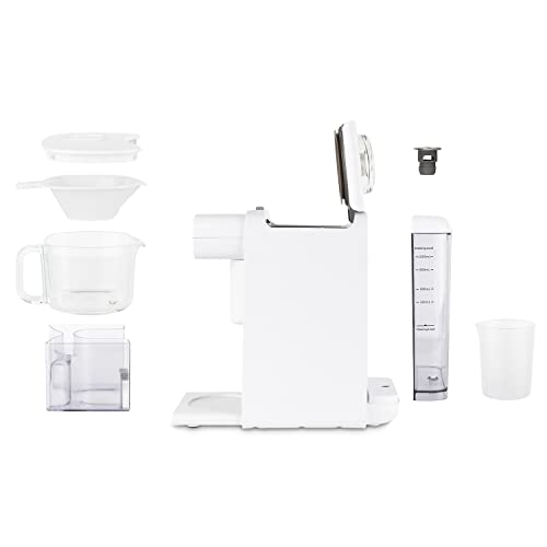 H.Koenig Máquina de leche vegetal NATY210 H.KOENIG 1000W, Pantalla Táctil, 6 Programas, Capacidad 1L, Cuchillas de Acero Inoxidable, Limpieza Automática, NATY