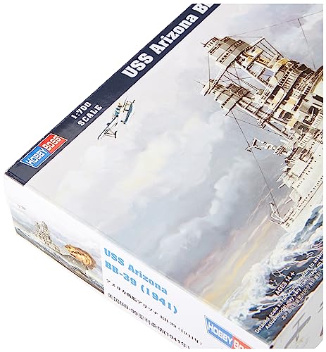 Hobby Boss 83401 USS Arizona BB-39 (1941) - Barco de guerra [importado de Alemania]