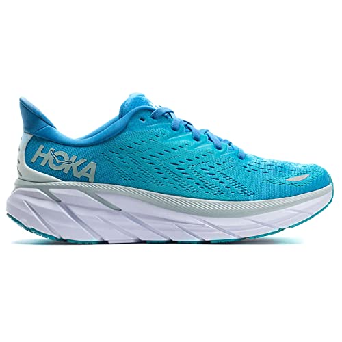 HOKA ONE ONE Clifton 8, Zapatillas de Gimnasio Hombre, Ibiza Blue Scuba Blue, 46 EU