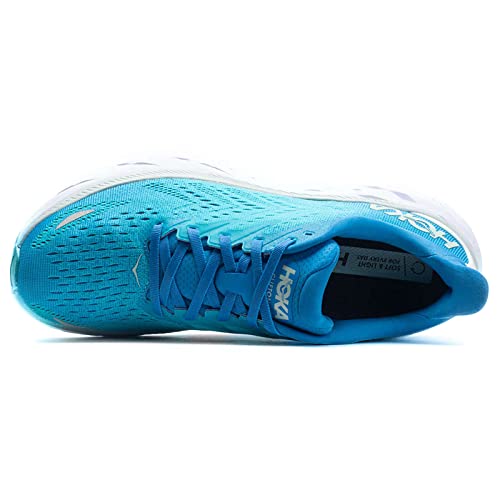 HOKA ONE ONE Clifton 8, Zapatillas de Gimnasio Hombre, Ibiza Blue Scuba Blue, 46 EU