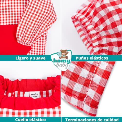 HOMYBABY® Babi escolar infantil para guarderia y colegio - Bata para niño o niña - Baby fácil de poner y quitar con bolsillo y puños cerrados