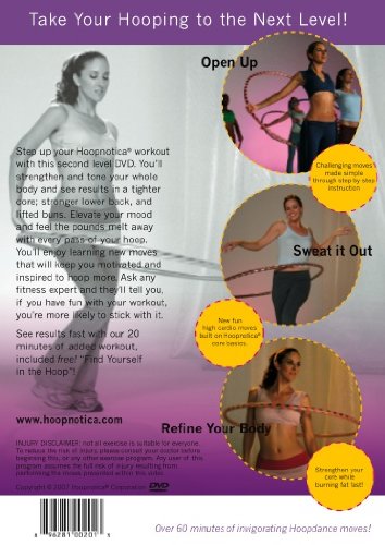 Hoopnotica Fitness Hoopdance Hula Hoop DVD Level 2 (Beginner) by Hoopnotica