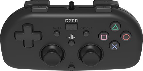 Hori - Mando Mini con cable (Negro) (PS4/PC)