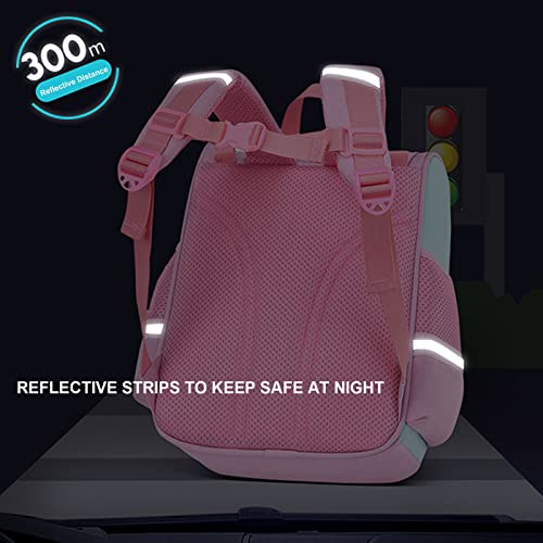 Hovkib Mochila para Niños, Mochilas Escolares Juveniles, Material Escolar para Niños, Mochila Gran Capacidad para Colegio Viajes, Regalos para Niños Niñas y Adolescentes 3-6 Años