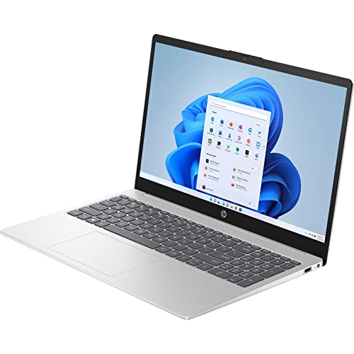 HP 15-fd0075ns - Ordenador portátil de 15.6" Full HD (Intel Core i5-1335U, 16GB RAM, 512GB SSD, Intel Iris Xe Graphics, Windows 11 Home) Silver - Teclado QWERTY Español