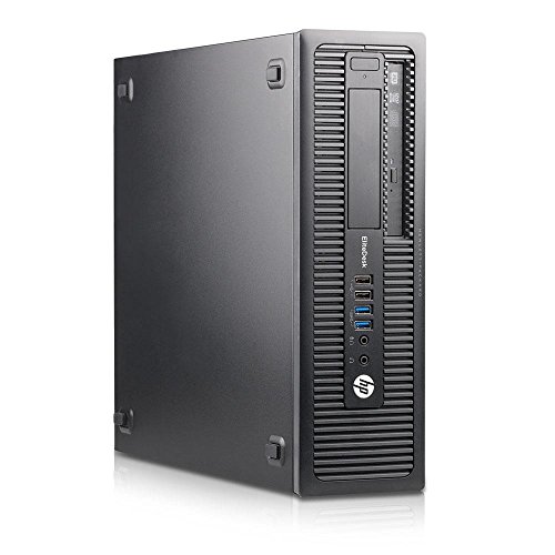 HP EliteDesk 800 G1 - Ordenador de sobremesa (Intel Core i5-4570, 16GB de RAM, Disco SSD 240GB, Lector DVD, Windows 10 Pro ES 64) - Negro (Reacondicionado)