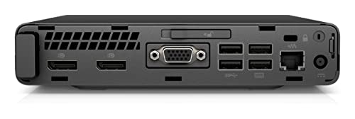 HP EliteDesk 800 G3 DM/Core i5 6500T 2,5 GHz, 8 GB de RAM, SSD de 256 GB, Tarjeta gráfica Intel HD, Windows 10 Pro (reacondicionado)