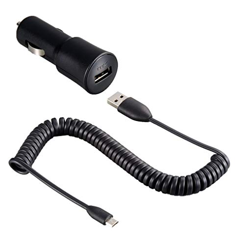 HTC G08621151 - Cargador Cargador de Coche 1A,5V con Cable USB/Micro USB