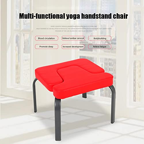 Huaxingda inversión balanceo | Banco Soporte Cabeza Yoga con Almohadillas PVU Suaves Entrenador pies para Practicar Soporte Cabeza | Silla Yoga con Soporte